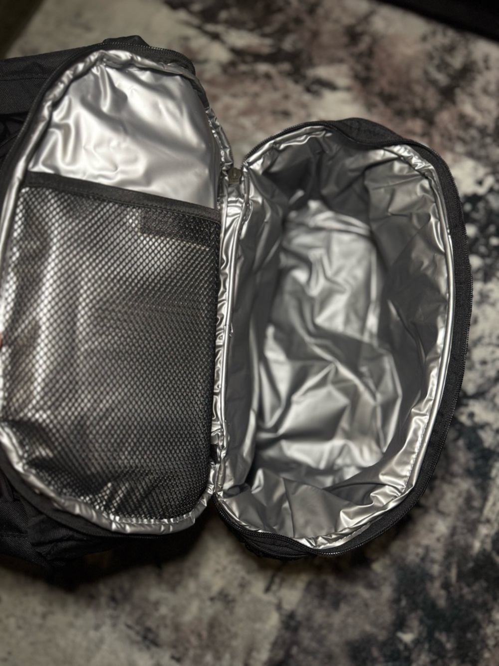 Carhartt Black 2-in-1 Backpack: Insulated Cooler +Gear Compartment-Rain Defender - Picture 8 of 14